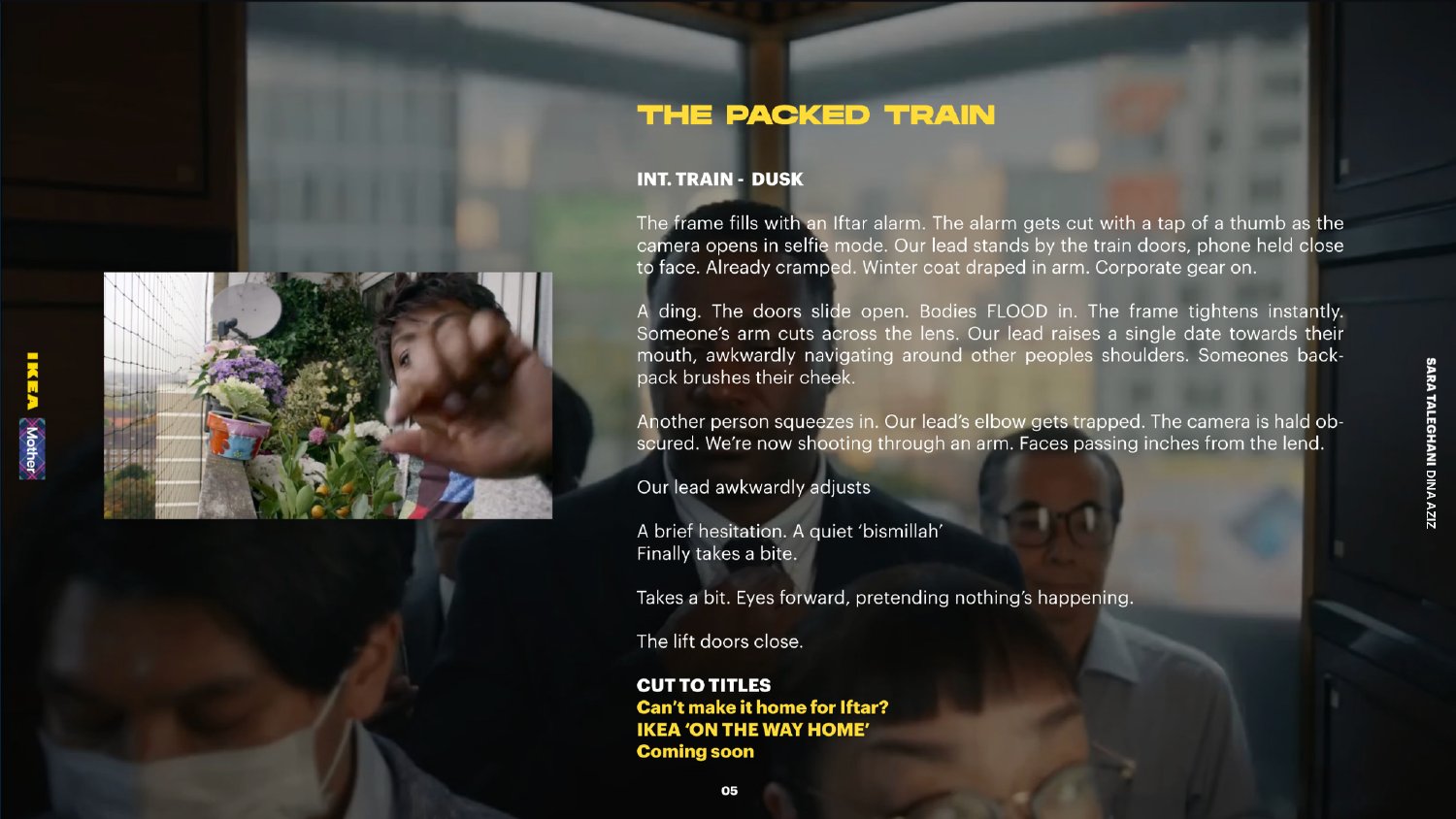 The Packed Train concept page