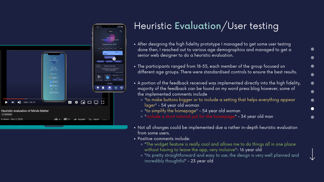 Telekonnect heuristic evaluation and testing