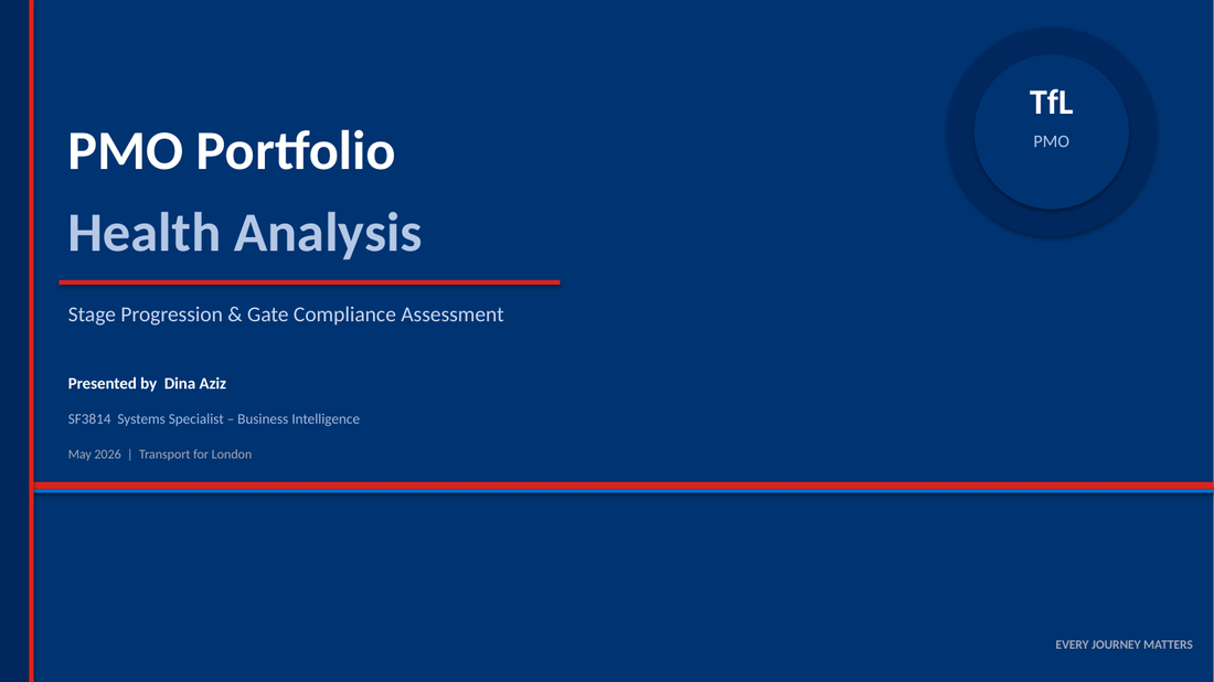 TfL portfolio analysis cover